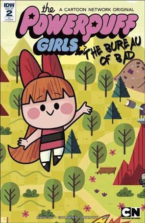 Powerpuff Girls: Bureau Of Bad issue 2-C Andrew Kolb 1:10 Cover