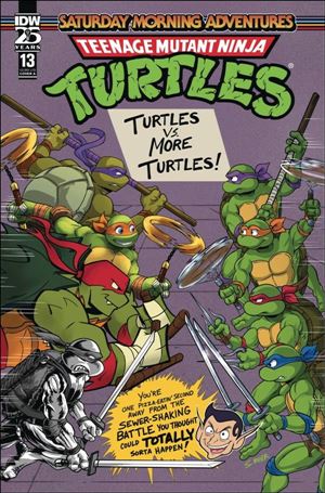Teenage Mutant Ninja Turtles: Saturday Morning Adventures Continued issue 13 Sarah Myer Cover