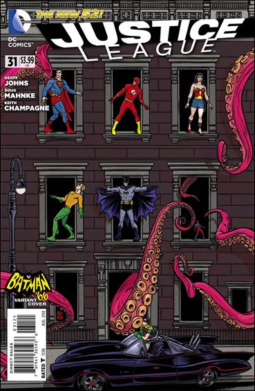 Justice League (2011) issue 31-D Michael Allred 1:25 Batman '66 Cover