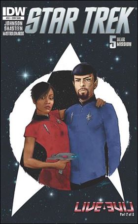 Star Trek (2011) issue 51-B Lorelei Bunjes Subscription Cover