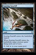 Magic The Gathering: Zendikar (Base Set) card 225 Soaring Seacliff