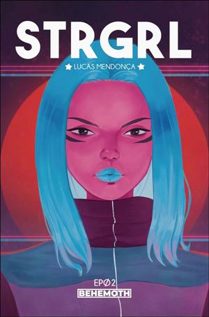 Strgrl issue 2-C Red Circle Background Cover