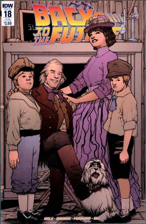 Back to the Future (2015) issue 18-B Alex Sanchez Cover
