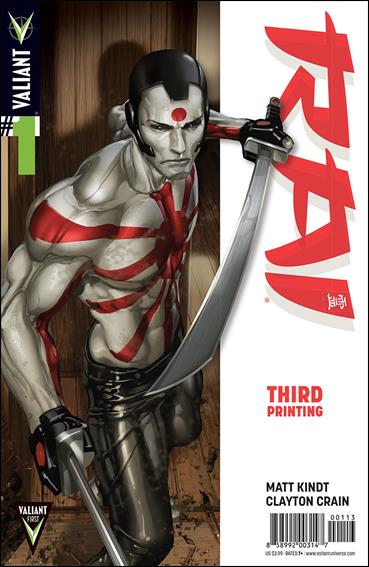 Rai (2014) issue 1-R Clayton Crain Cover (3rd Printing)