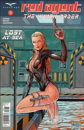 Red Agent: The Human Order issue 3-C Alfredo Reyes Cover
