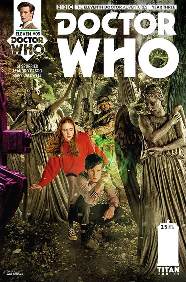 Doctor Who: The Eleventh Doctor Year Three issue 5-B Will Brooks Subscription Photo Cover