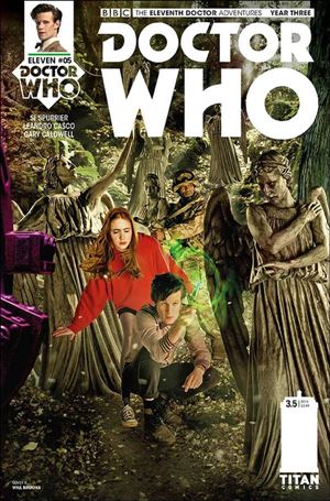 Doctor Who: The Eleventh Doctor Year Three issue 5-B Will Brooks Subscription Photo Cover