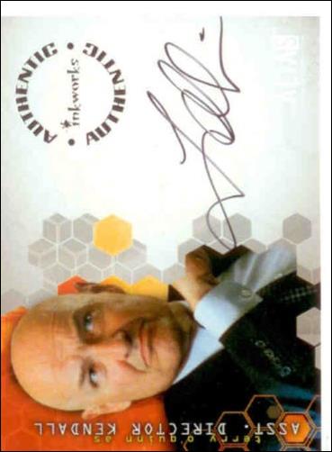 Alias: Season Two (Autograph Subset) card A18 Terry O'Quinn as Asst. Director Kendall