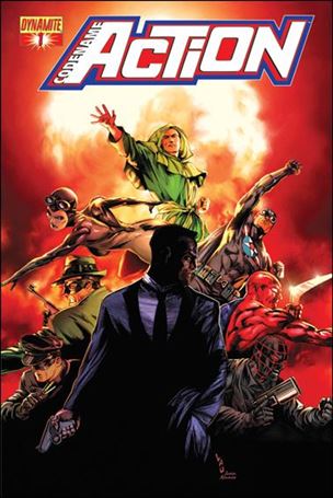 Codename: Action issue 1-C Jonathan Lau Cover