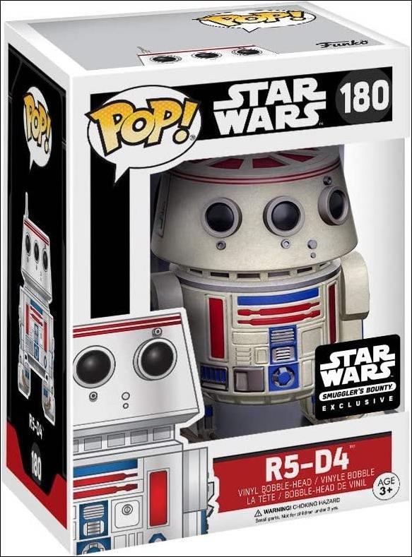 POP! Star Wars figure 180 R5-D4 Smuggler's Bounty