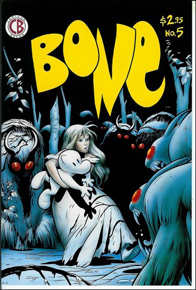 Bone (1991) issue 5-C Yellow Logo (3rd Printing)