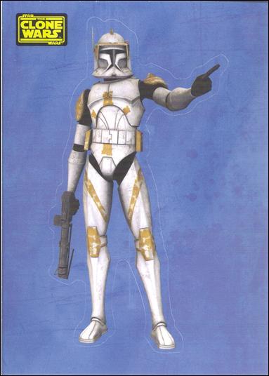 Star Wars: The Clone Wars Trading Card Stickers (Base Set) card 8 Clone Commander Cody
