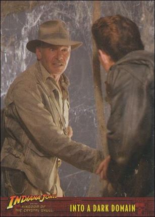 Indiana Jones and the Kingdom of the Crystal Skull (Base Set) card 42 Into a Dark Domain