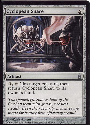 Magic the Gathering: Ravnica (Base Set)  card 259 Cyclopean Snare