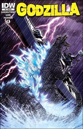 Godzilla (2012) issue 3-RI Jeff Zornow Cover