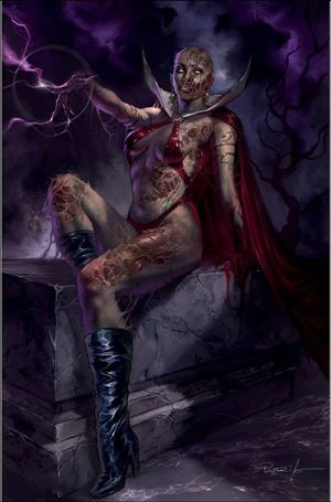 Die!namite Lives! issue 2-Q Lucio Parrillo Virgin Cover