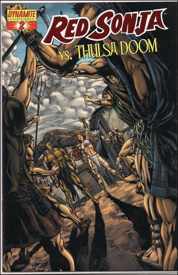 Red Sonja vs Thulsa Doom issue 2-D Red Foil Cover 1/499