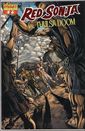 Red Sonja vs Thulsa Doom issue 2-D Red Foil Cover 1/499