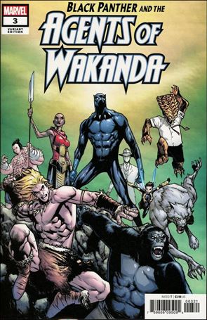 Black Panther and the Agents of Wakanda issue 3-C Humberto Ramos 1:25 Cover