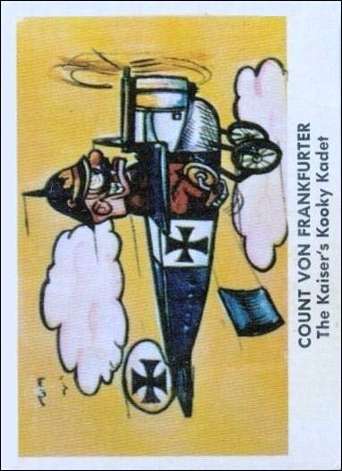 Weird-Ohs (Base Set) card 15 Count Von Frankfurter the Kaiser's Kooky Kadet