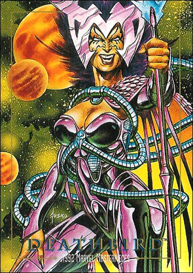 1992 Marvel Masterpieces (Lost Marvel Subset) card 3 Deathbird
