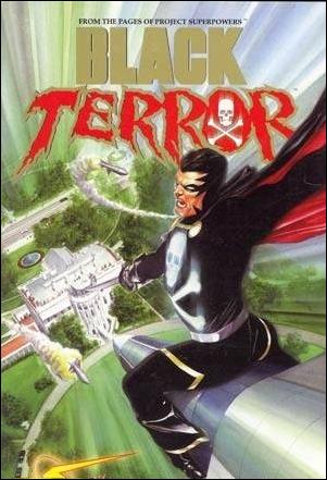 Black Terror (2008) issue 2-E Alex Ross Gold Foil Cover 1/70