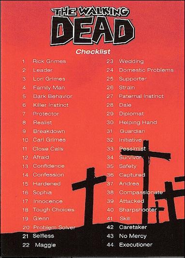 Walking Dead Comic Book (Base Set) card nn