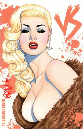 VS: Vamps vs Wolves issue 4-B Bloody Nashville Cover 1/100