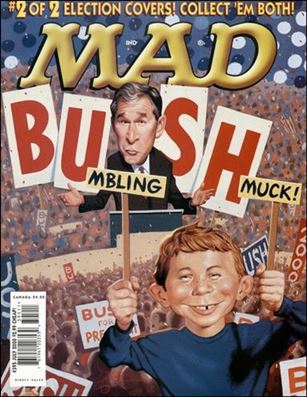 MAD (1955) issue 395-B George W. Bush Cover