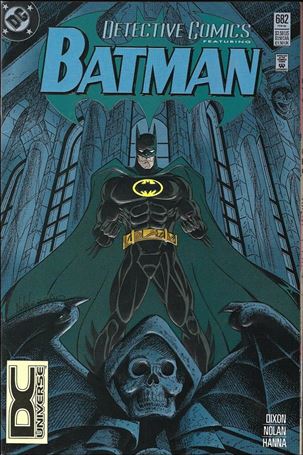 Detective Comics (1937) issue 682-C DC Universe UPC Embossed Cover