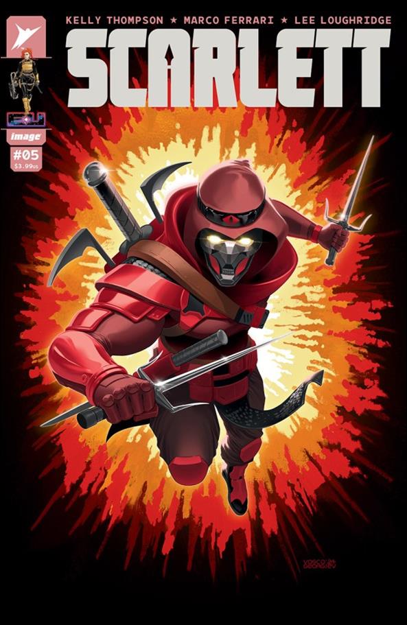 Scarlett (2024) issue 5-D Vasco Georgiev 1:25 Cover
