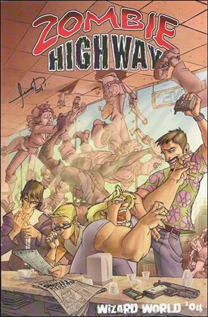 Zombie Highway issue 1-B Wizard World Cover