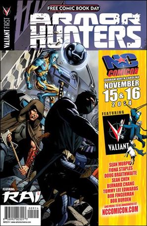 Valiant FCBD 2014 Armor Hunters Special issue nn-BF NC Comicon Cover