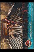 Lost World: Jurassic Park (Base Set) card 33 Leaping for her Life!