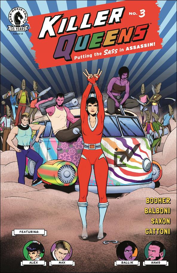 Killer Queens issue 3 Claudia Balboni Cover
