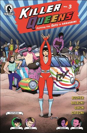 Killer Queens issue 3 Claudia Balboni Cover