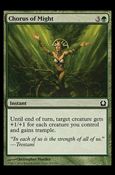 Magic the Gathering: Return to Ravnica (Base Set) card 119 Chorus of Might