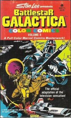 Battlestar Galactica (1978) issue 2 Paperback sized