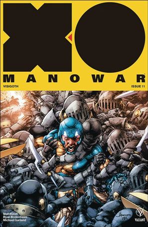 X-O Manowar (2017) issue 11-D Jay Anacleto 1:50 Cover