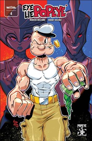 Eye Lie Popeye issue 4 Marcus Williams Cover