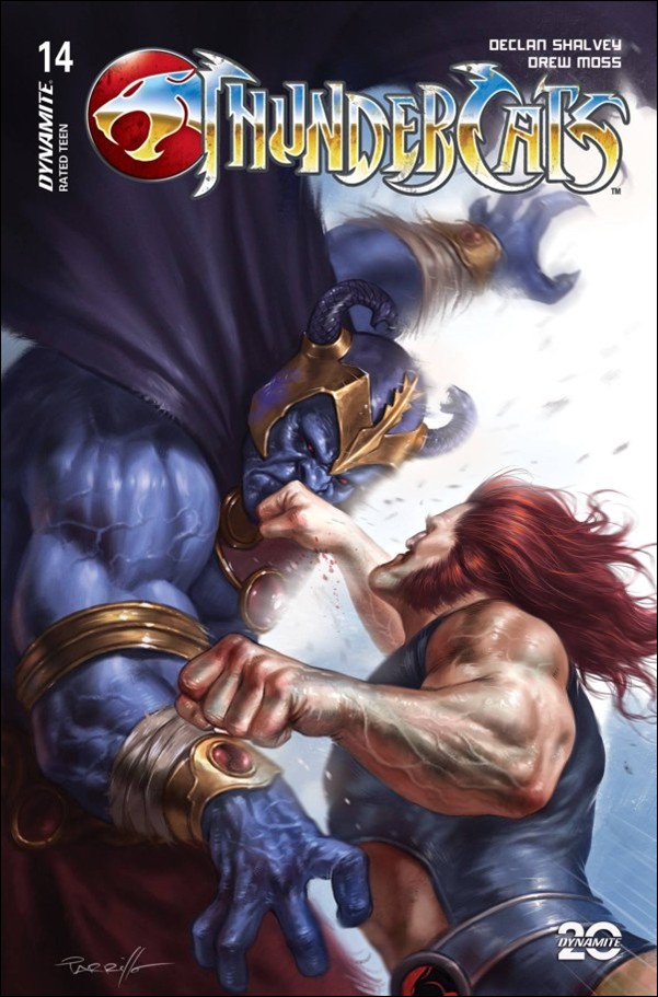 Thundercats (2024) issue 14-G Lucio Parrillo Foil Cardstock Cover