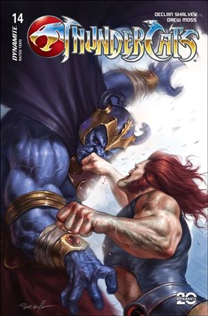 Thundercats (2024) issue 14-G Lucio Parrillo Foil Cardstock Cover