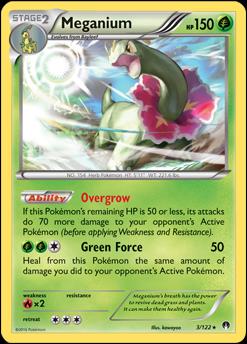 Pokemon XY: BREAKpoint (Base Set) card 3 Meganium