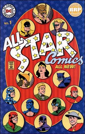 All Star Comics (1999) issue 1-B DC RRP Special Edition Cover