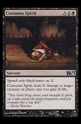 Magic the Gathering: 2012 Core Set (Base Set) card 88 Consume Spirit