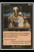 Magic the Gathering: 6th Edition (Base Set) card 119 Coercion