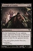 Magic the Gathering: Avacyn Restored (Base Set) card 122 Triumph of Cruelty