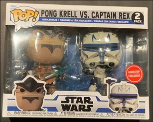 POP! Star Wars Multi-Packs figure nn30 Pong Krell vs. Captain Rex