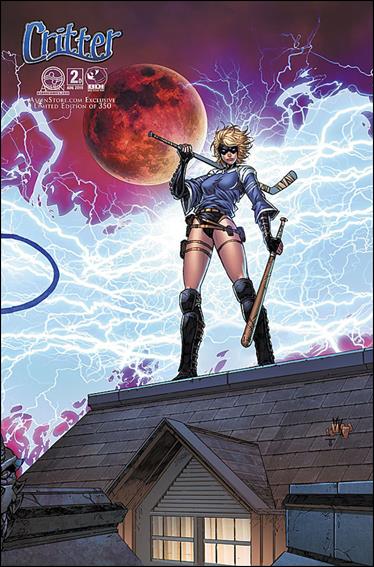 Critter (2015) issue 2-D V. Ken Marion aspenstore.com Cover 1/350