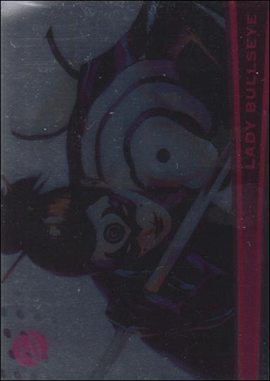 Marvel Dangerous Divas (Parallel Foil Base Set) card 12 Lady Bullseye
